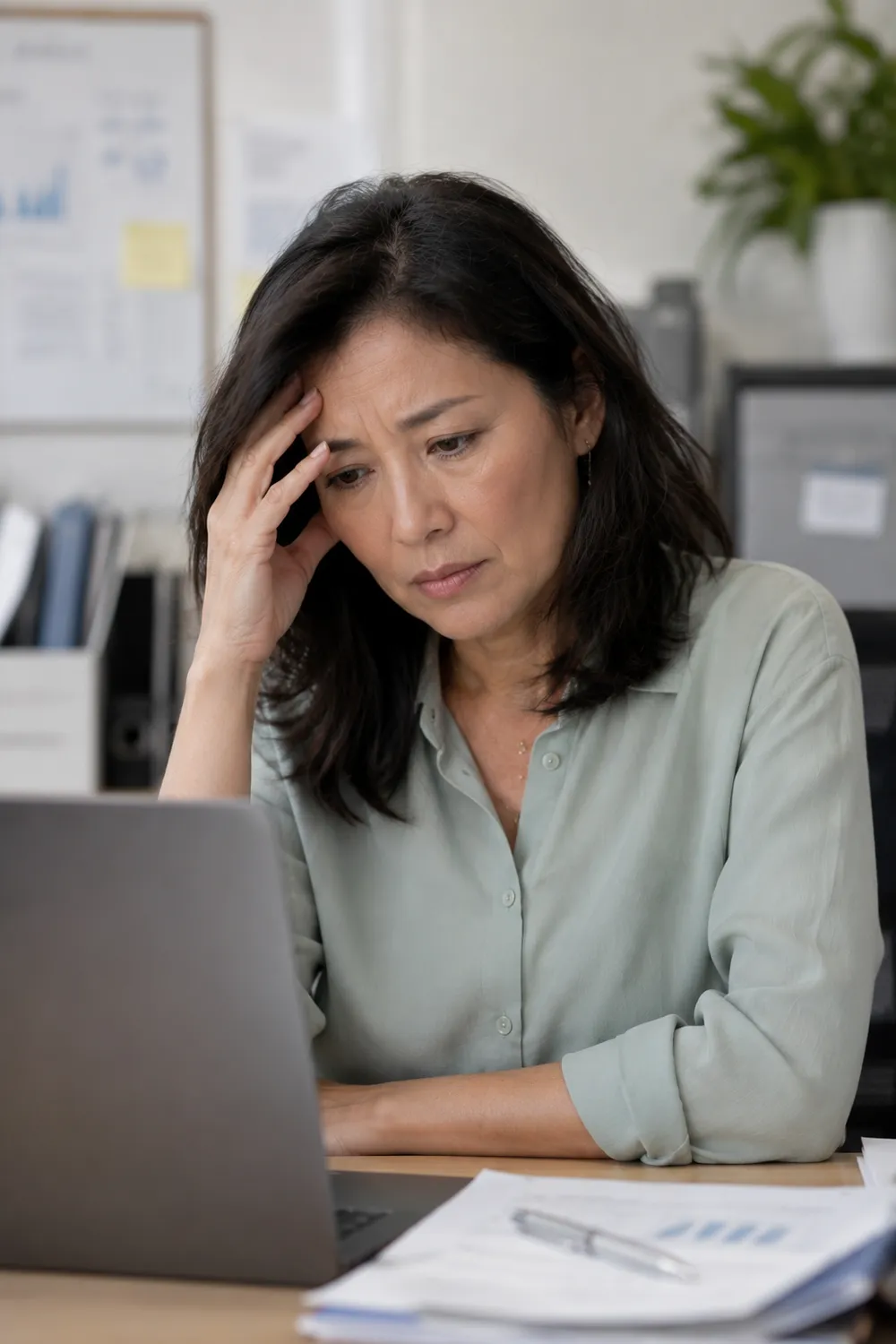 Woman searching for answers about her body